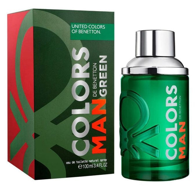 Colors men Green by Benetton 3.4 oz (100 ml)