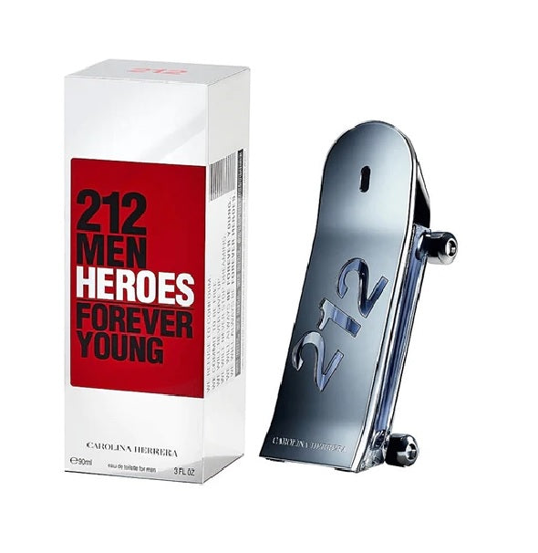 212 Heroes Forever Young by Carolina Herrera 3.0 oz (90 ml)